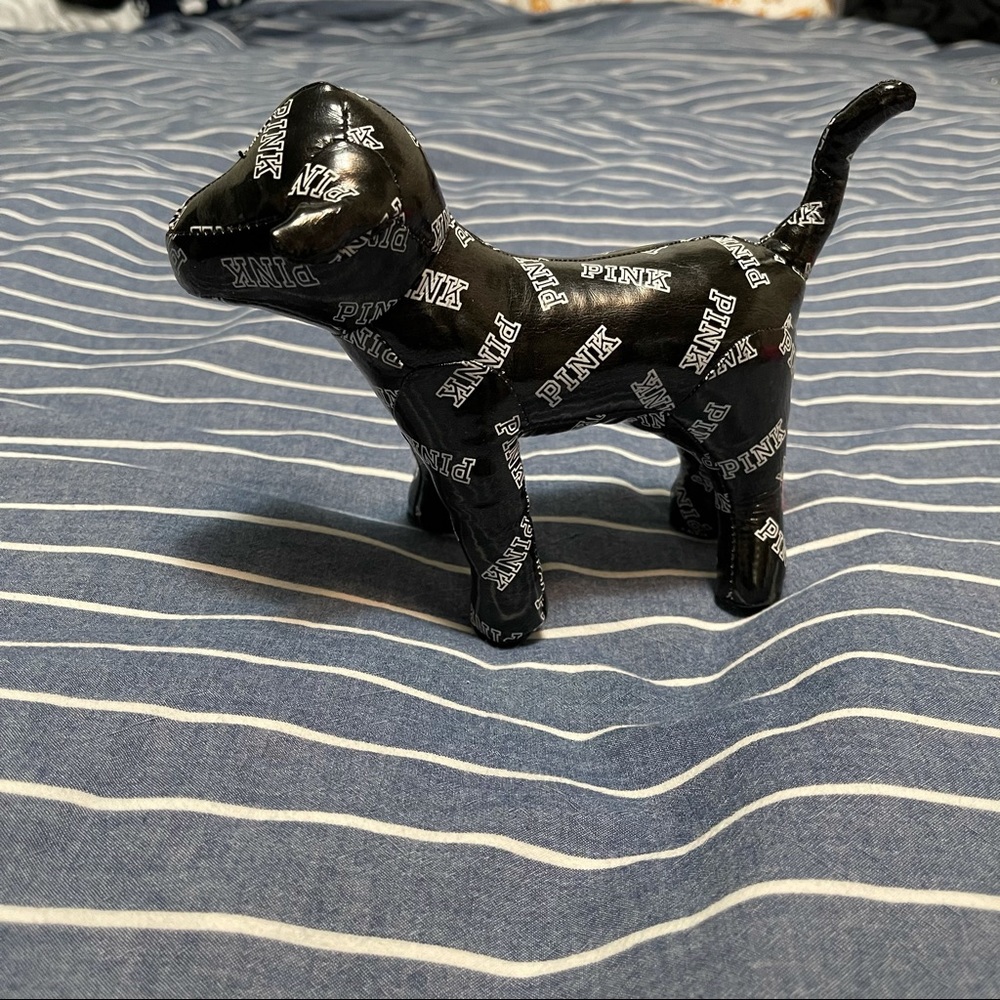 Small Pink Black Dog